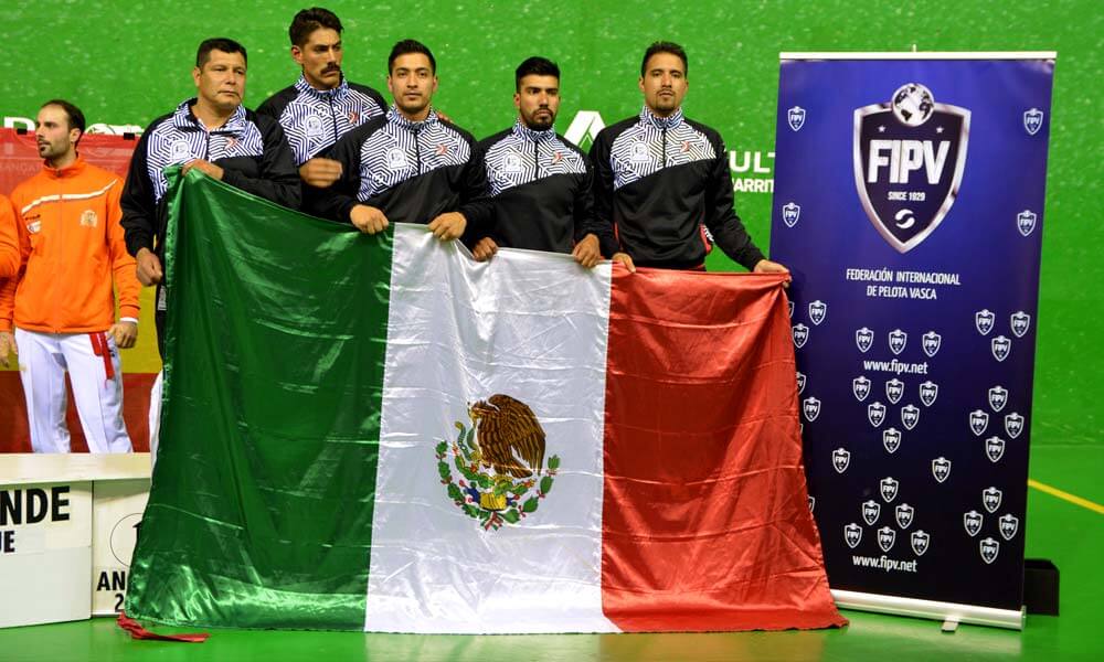 Delegación mexicana en Copa del Mundo de Frontón, Francia